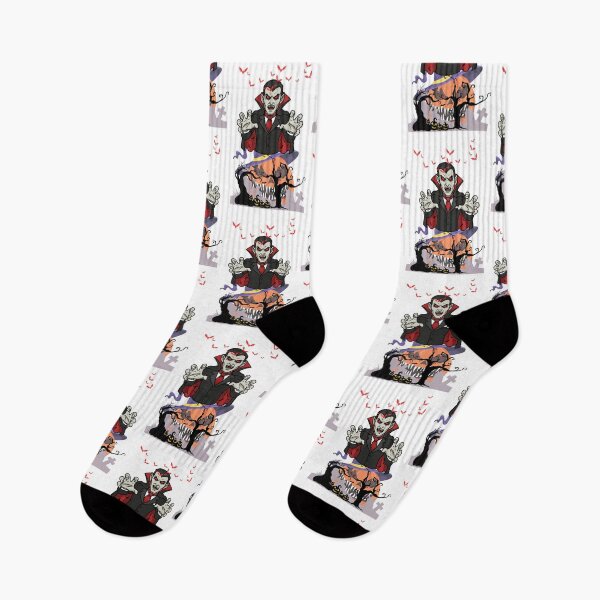 Item preview, Midnight Vampires Dancing Beneath the Crimson Halloween Sky designed and sold by Pranvi19.