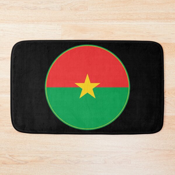 Item preview, Burkina Faso Flag Circle Star Design designed and sold by NTGUILTY.