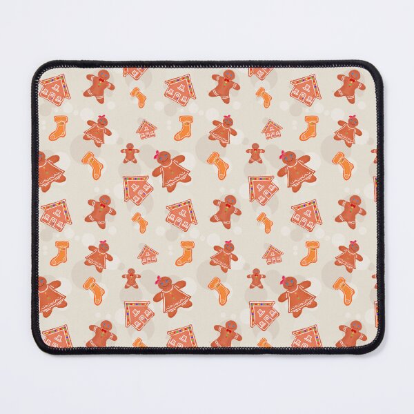 Item preview, Cute Christmas Gingerbread Cookies Pattern designed and sold by The Dainty Kindle Co.
