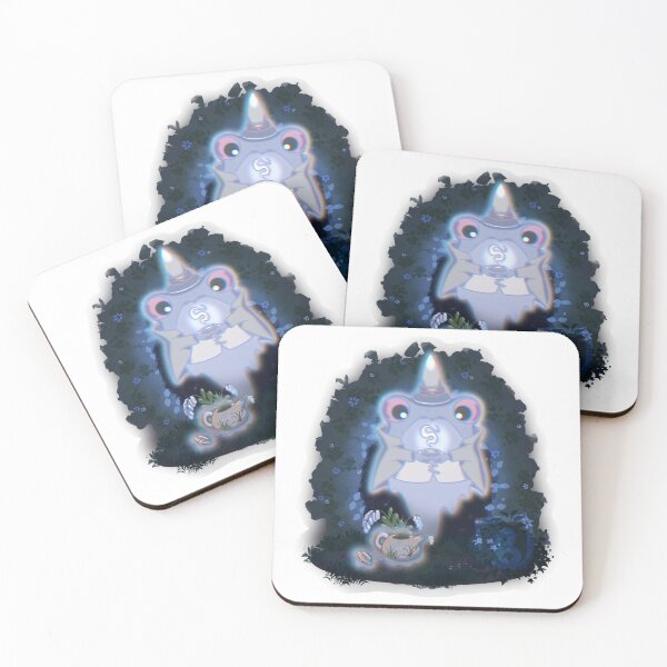 Item preview, Ghostly Frog Wizard designed and sold by VehementSqueaks.