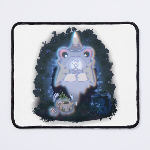 Item preview, Ghostly Frog Wizard designed and sold by VehementSqueaks.