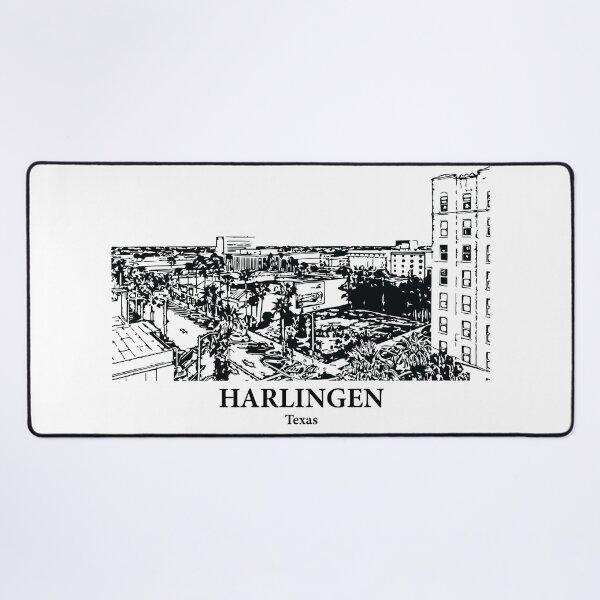 Item preview, Harlingen - Texas designed and sold by Lakeric Cityscapes.