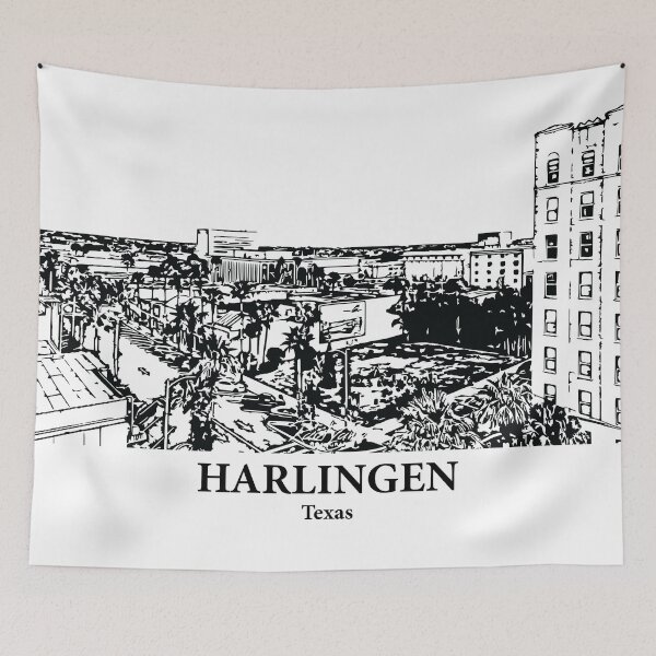 Item preview, Harlingen - Texas designed and sold by Lakeric Cityscapes.
