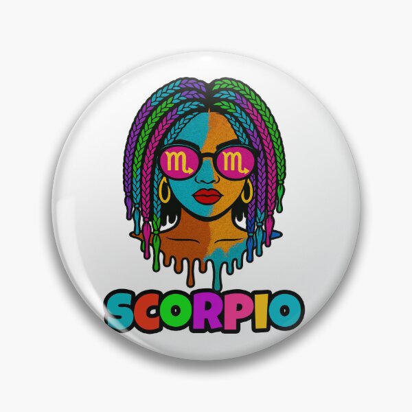 Item preview, Scorpio Queen African American Loc'd Women Zodiac Sign  designed and sold by Albaley.