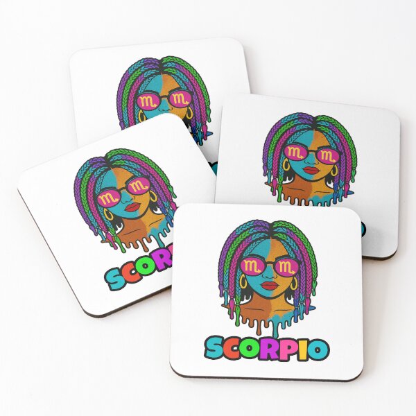 Item preview, Scorpio Queen African American Loc'd Women Zodiac Sign  designed and sold by Albaley.