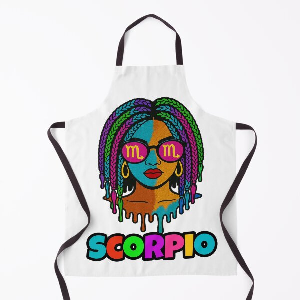Item preview, Scorpio Queen African American Loc'd Women Zodiac Sign designed and sold by Albaley.