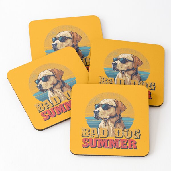 Item preview, Bad Dog Summer - Labrador designed and sold by kiwioffcuts.