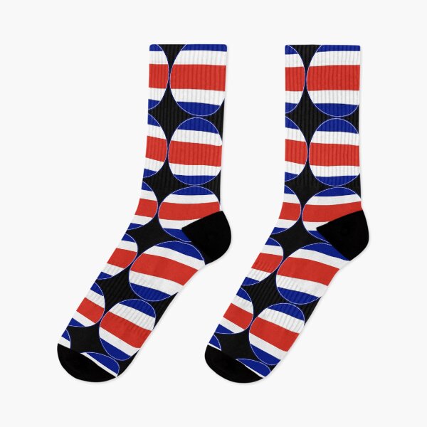 Item preview, Costa Rica Flag Circle Blue White Red Design designed and sold by NTGUILTY.