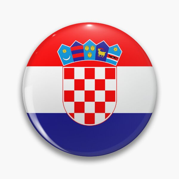 Item preview, Croatia Flag Circle Coat of Arms Design designed and sold by NTGUILTY.