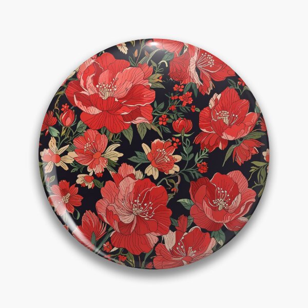Item preview, Japanese Red Flower designed and sold by CoolPixels.