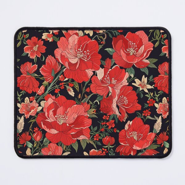 Item preview, Japanese Red Flower designed and sold by CoolPixels.