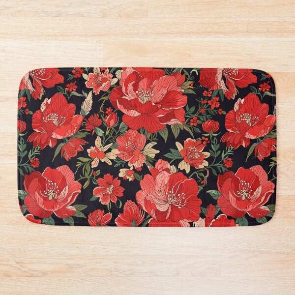 Item preview, Japanese Red Flower designed and sold by CoolPixels.