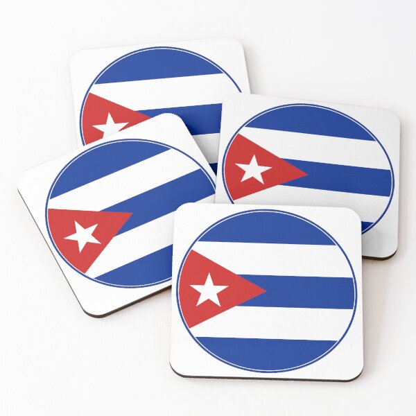 Item preview, Cuba Flag Circle Lone Star Design designed and sold by NTGUILTY.