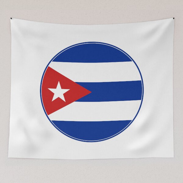 Item preview, Cuba Flag Circle Lone Star Design designed and sold by NTGUILTY.
