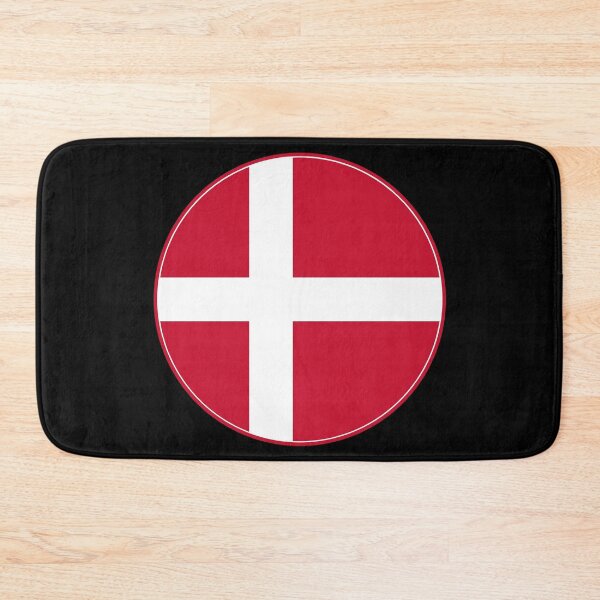Item preview, Denmark Flag Circle Dannebrog Nordic Cross designed and sold by NTGUILTY.