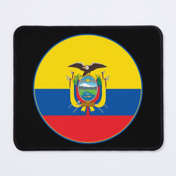Item preview, Ecuador Flag Circle Coat of Arms Design designed and sold by NTGUILTY.