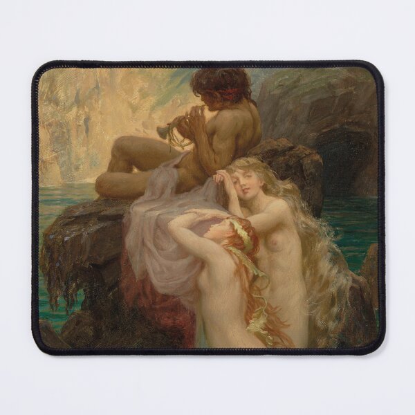 Item preview, Sea Melodies - Herbert James Draper designed and sold by forgottenbeauty.