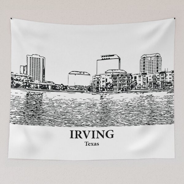 Artikelvorschau, Irving - Texas entworfen und verkauft von Lakeric Cityscapes.