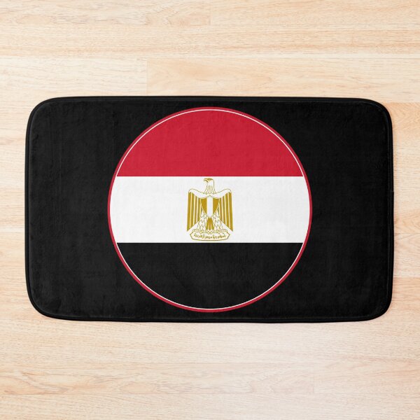 Item preview, Egypt Flag Circle Golden Eagle Design designed and sold by NTGUILTY.