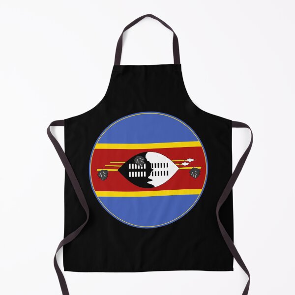 Item preview, Eswatini Flag Circle Shield Spears Design designed and sold by NTGUILTY.