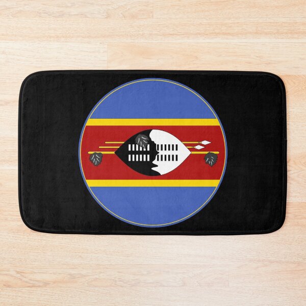 Item preview, Eswatini Flag Circle Shield Spears Design designed and sold by NTGUILTY.