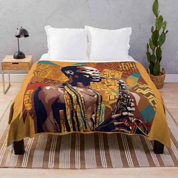 Item preview, "Fela Kuti: Musical Revolution in Color" designed and sold by Artisticanvas.