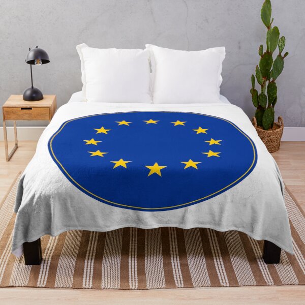 Item preview, European Union Flag Circle Twelve Stars Design designed and sold by NTGUILTY.