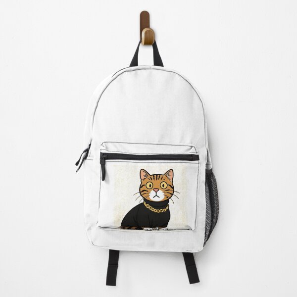 Item preview, Cool Cat in Gold Chain – Funny Stylish Cat Design for Cat Lovers designed and sold by Mai Tucents Designs.