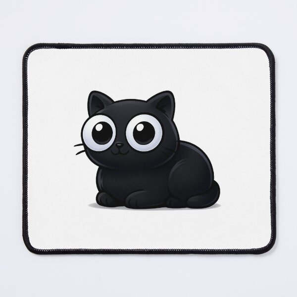 Item preview, Cat Loaf Pose | Kawaii Kitty with Giant Eyes & Tiny Ears | Cute Cozy Cat Illustration designed and sold by PrintCreations9.