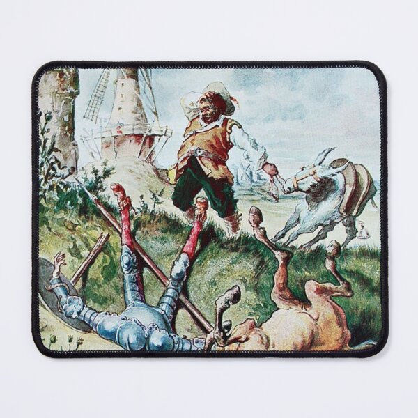 Item preview, Windmills. 'Don Quixote of La Mancha' by Miguel de Cervantes designed and sold by Filologica.