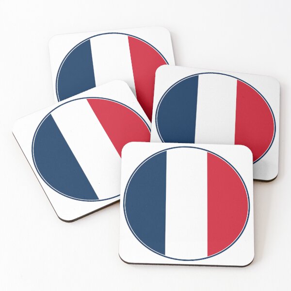 Item preview, France Flag Circle Blue White Red Tricolor designed and sold by NTGUILTY.