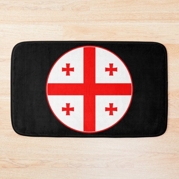 Item preview, Georgia Flag Circle Five Crosses Design designed and sold by NTGUILTY.