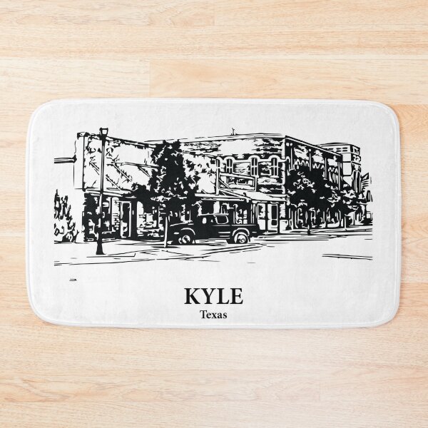 Item preview, Kyle - Texas designed and sold by Lakeric Cityscapes.