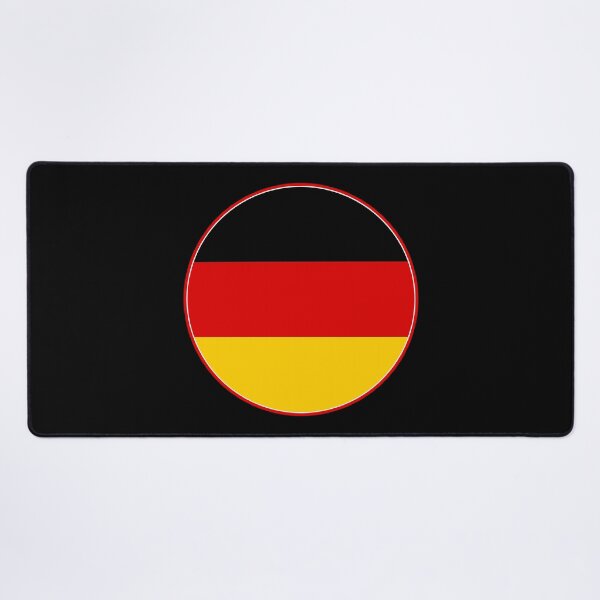 Item preview, Germany Flag Circle Black Red Gold Design designed and sold by NTGUILTY.