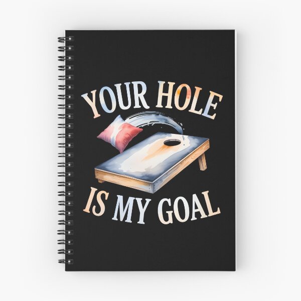 Item preview, Funny Cornhole Game Gift - “Your Hole Is My Goal” Humor Gift for Bean Bag Toss Lovers, Backyard Party, Team Corn Player Present, Friends & Family Game Night Fun designed and sold by SlocifieShop.
