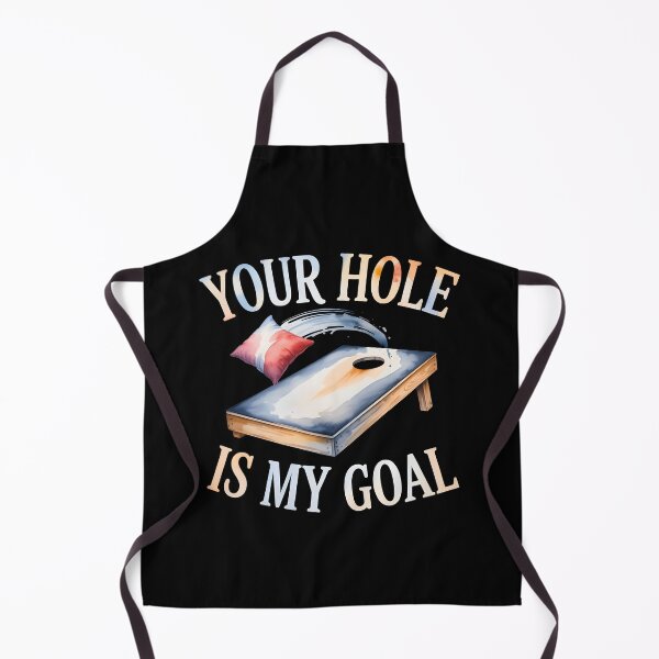 Item preview, Funny Cornhole Game Gift - “Your Hole Is My Goal” Humor Gift for Bean Bag Toss Lovers, Backyard Party, Team Corn Player Present, Friends & Family Game Night Fun designed and sold by SlocifieShop.