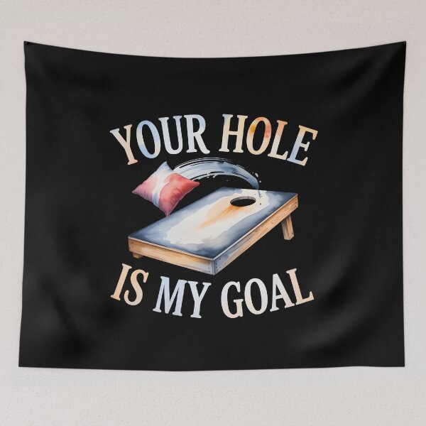 Item preview, Funny Cornhole Game Gift - “Your Hole Is My Goal” Humor Gift for Bean Bag Toss Lovers, Backyard Party, Team Corn Player Present, Friends & Family Game Night Fun designed and sold by SlocifieShop.