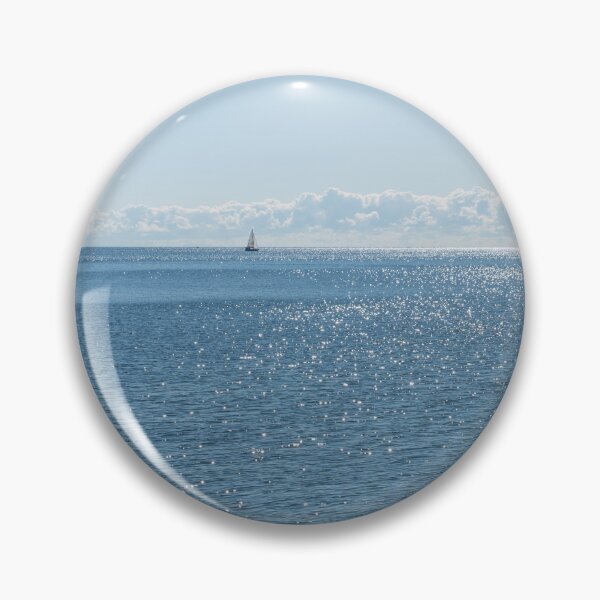Item preview, Bluewater Sailboats on a Tranquil Sunlit Sea designed and sold by Georgia Mizuleva.