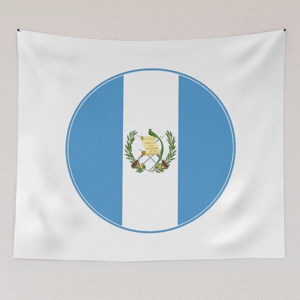 Item preview, Guatemala Flag Circle Coat of Arms Design designed and sold by NTGUILTY.