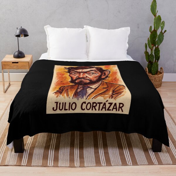 Item preview, Julio Cortazar Caricature designed and sold by Sarcastic designs.