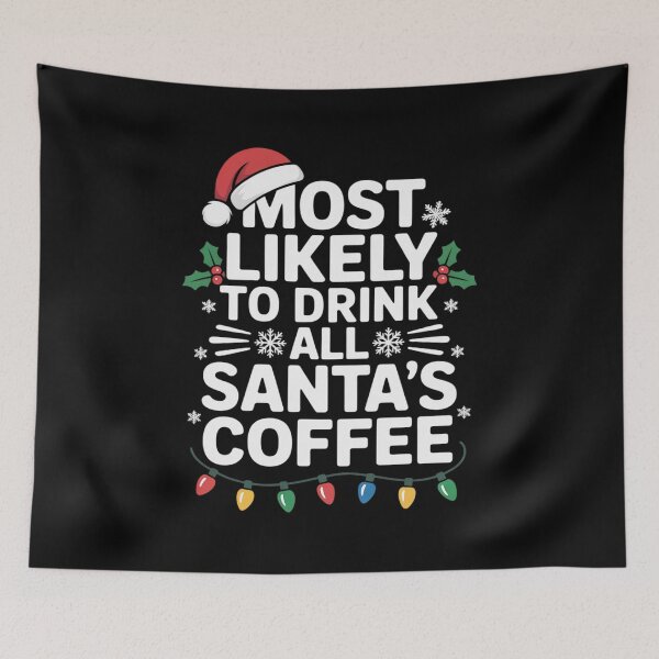 Item preview, Coffee Lovers Funny Christmas Xmas designed and sold by MinaReinger.