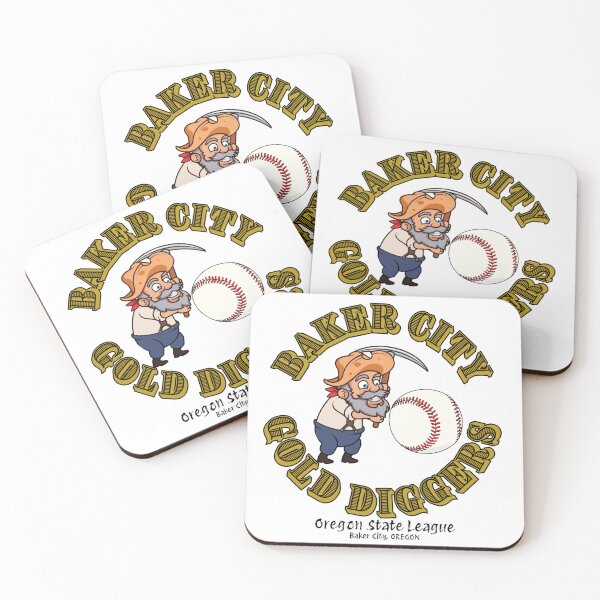 Item preview, Baker City Oregon Gold Digegrs Baseball designed and sold by OregonSurfClub.