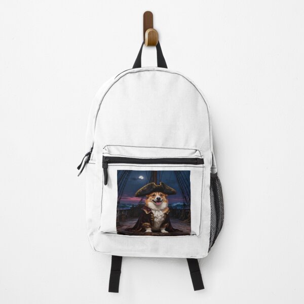 Item preview, Corgi Pirate – Funny Dog in Costume Design for Pet Lovers designed and sold by Mai Tucents Designs.