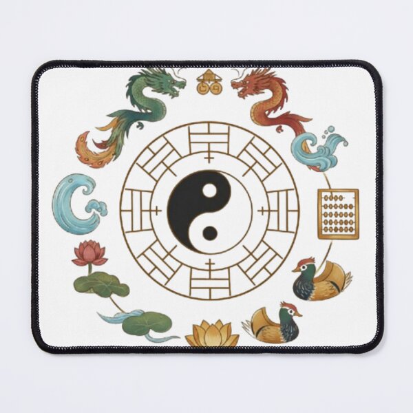 Item preview, Feng Shui Symbols Illustration with Transparent Background designed and sold by optimusprime39.