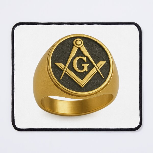 Item preview, Freemason Ring Emblem designed and sold by JayVisionz.