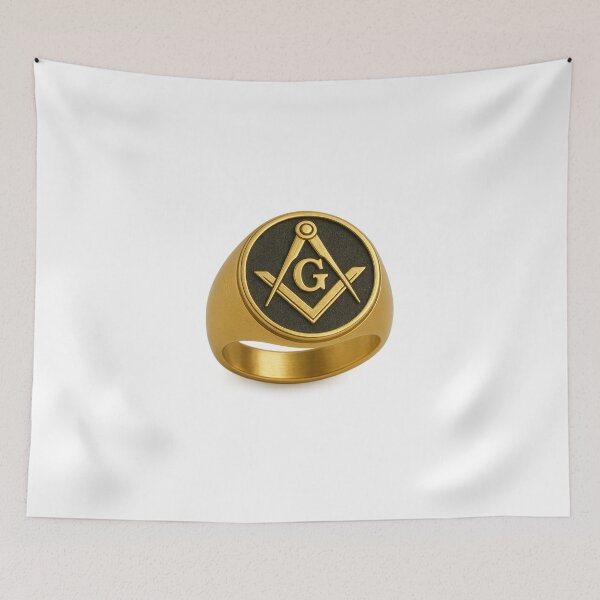 Item preview, Freemason Ring Emblem designed and sold by JayVisionz.