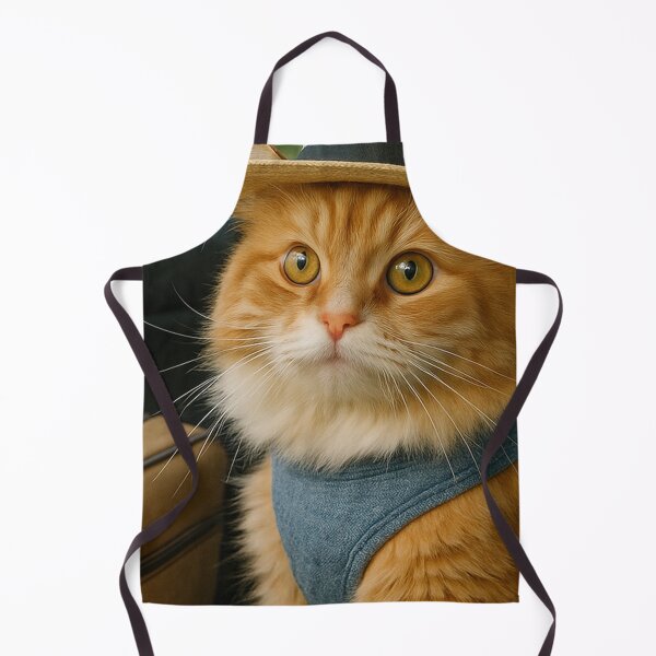Item preview, Ginger Cat in Hat on Car Trip designed and sold by SassyArtistry.