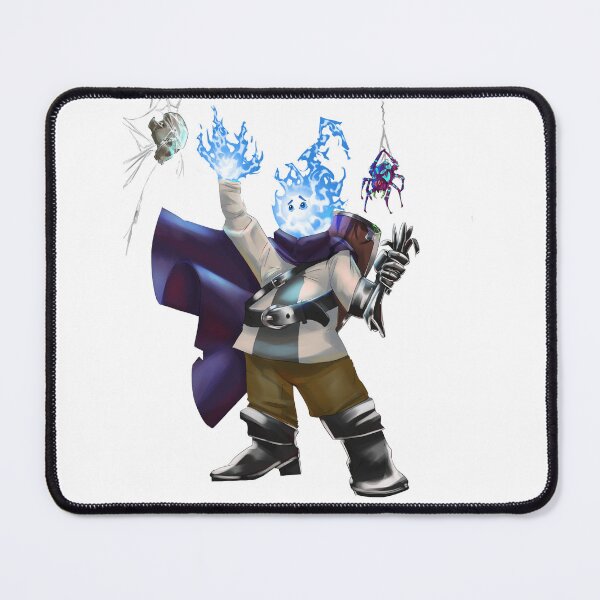 Item preview, Burning Bright (Blue) designed and sold by FAT, GAY, and TIRED.