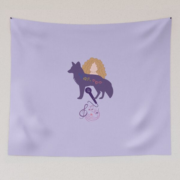Item preview, Copia de Free Latin Woman Wolf Heart designed and sold by ArtMochis.