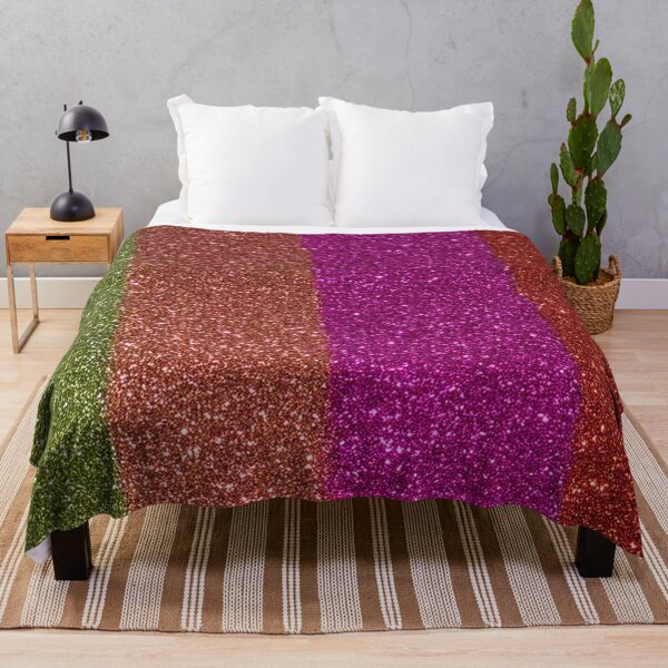 Item preview, Rainbow Glitter Stripes Pattern designed and sold by SassyArtistry.